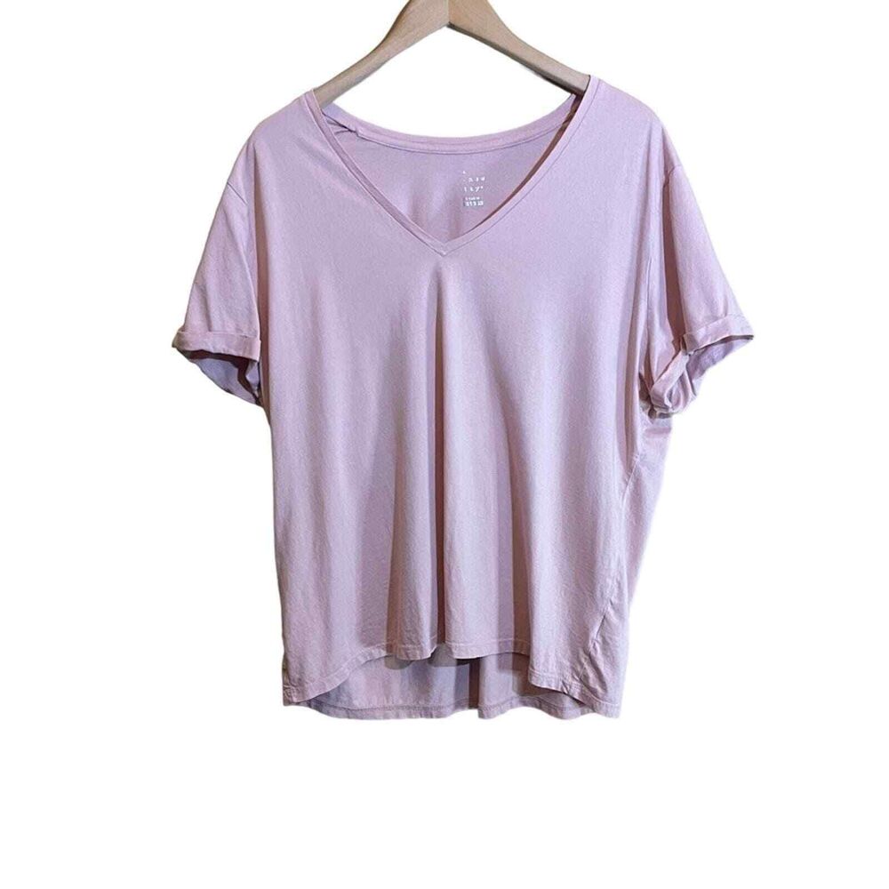 a new day Pink V-Neck T Shirt Size‎ XXL